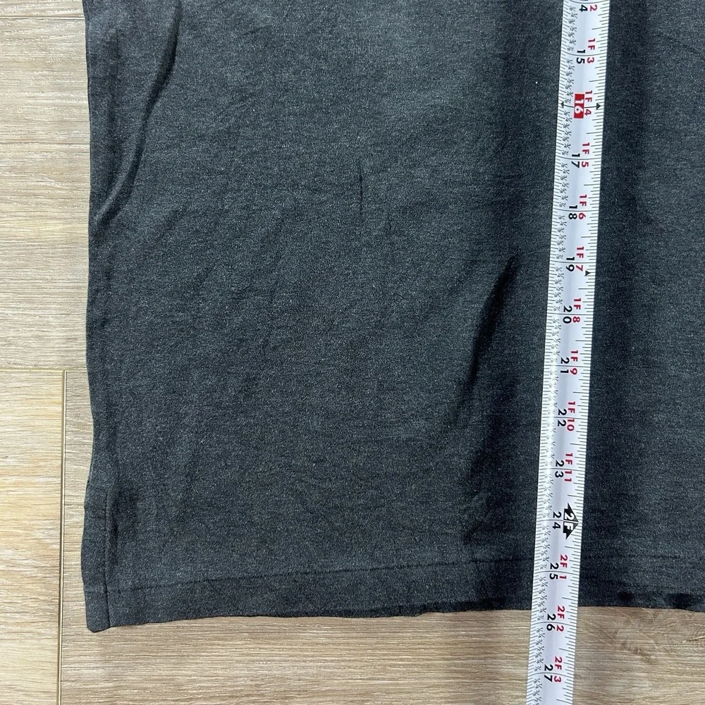 Polo Ralph Lauren Large Custom Slim Fit Flesh Pony Polo Shirt Gray Short Sleeve